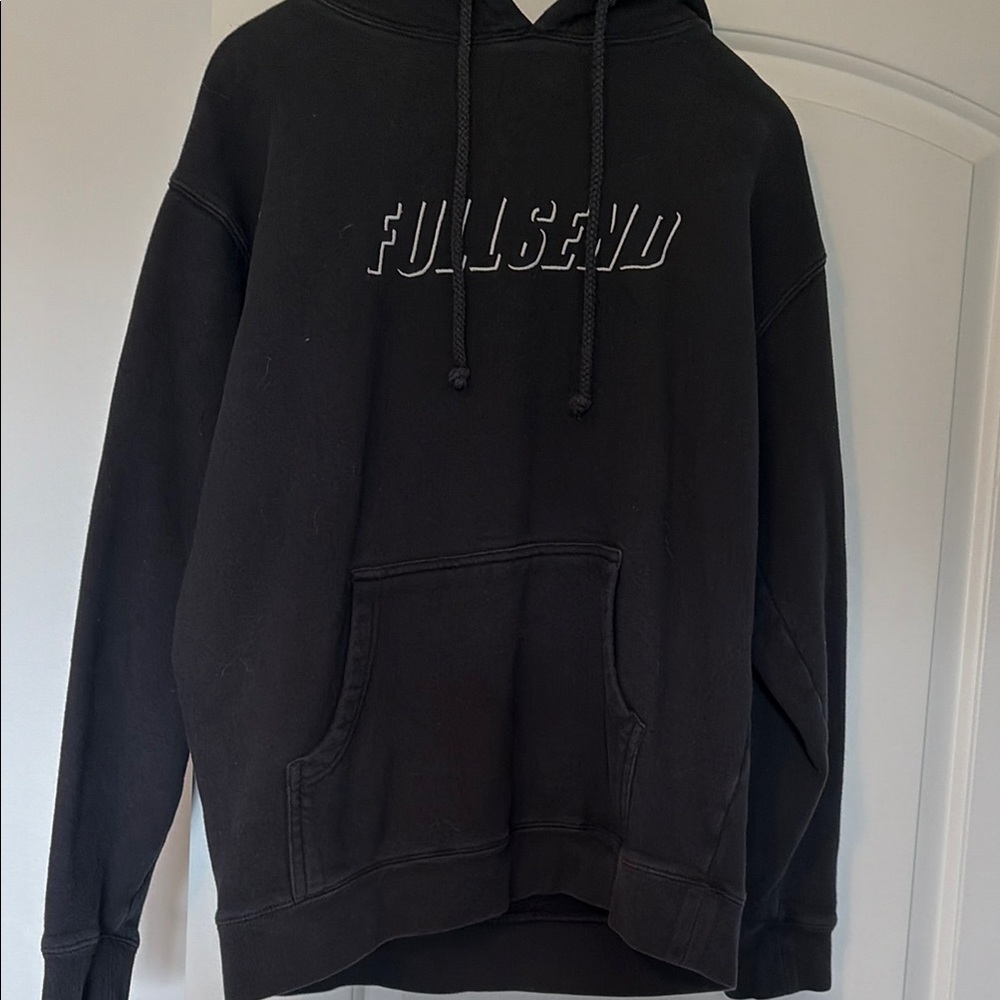 Full Send Black Pullover Hoodie
